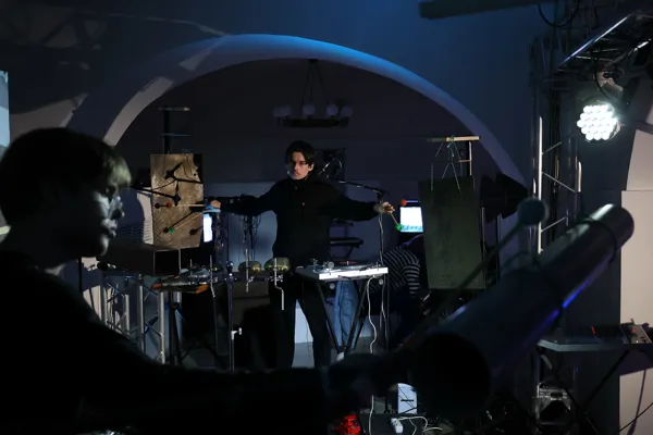 В центре: Евсевий Зубков («CEAM Percussion»)