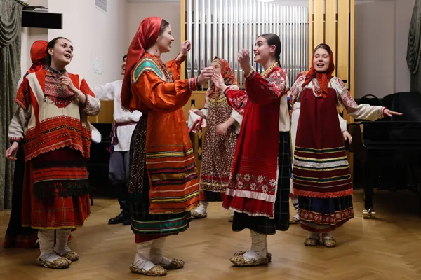 Абонемент № 33. «Фольклорный ансамбль Московской консерватории». Концертный зал имени Н.Я. Мясковского