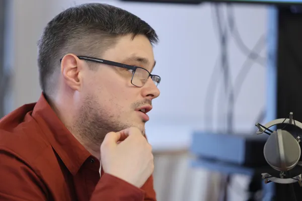Художественный руководитель конкурса видеоконтента «Творческий кадр», кандидат искусствоведения, преподаватель кафедры теории музыки и кафедры музыкально-информационных технологий Иван Сергеевич Старостин