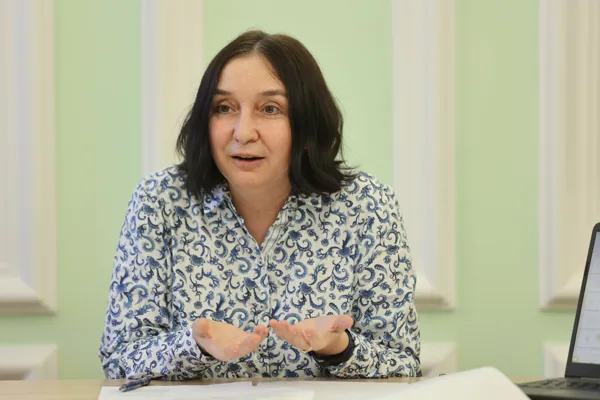 «Ваши первые интервью» — тема прошедшей беседы студентов консерватории с кандидатом филологических наук, журналистом и спичрайтером Индирой Дунаевой