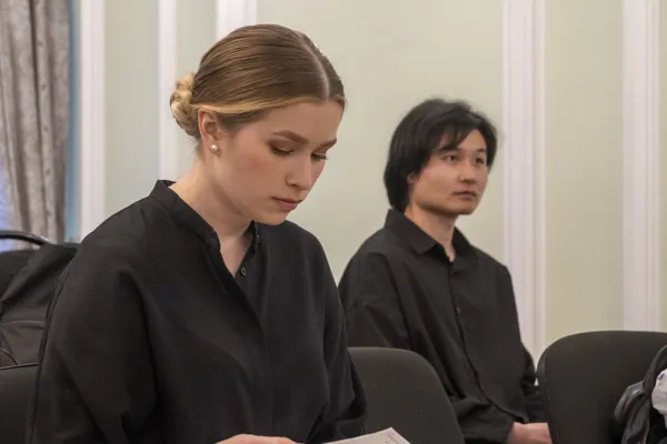 Студенты класса А. В. Соловьёва