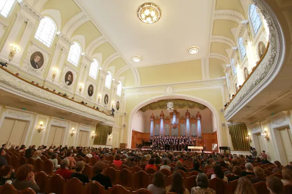 Камерный хор Московской консерватории, дирижер - Александр Соловьев