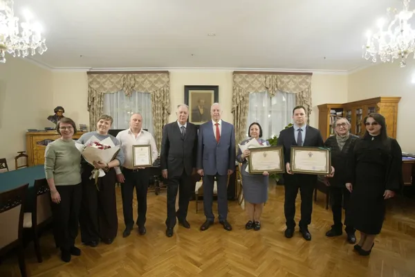 На вручении наград Следственного комитета РФ