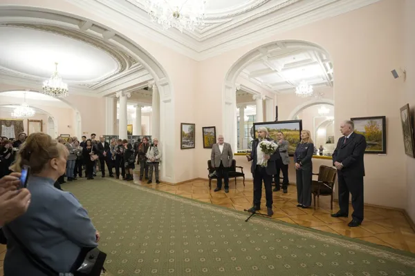 Персональная выставка Евгения Ромашко в фойе Большого зала консерватории