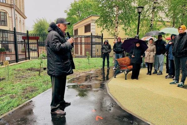 Аллея памяти бойцов-консерваторцев в Музее музыки