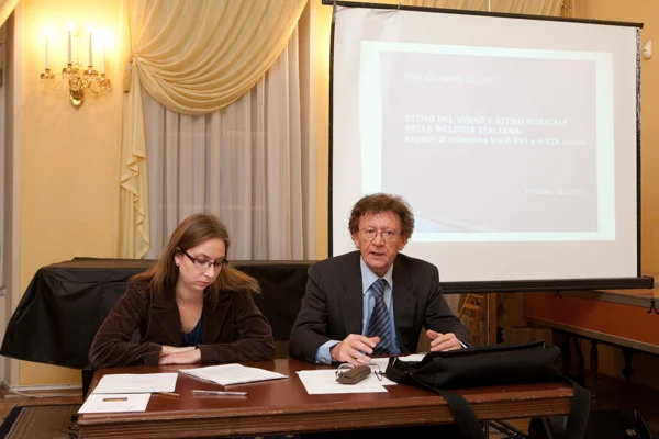 A lecture by Pietro Giuseppe Gillio