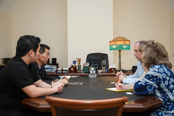 A meeting with the representatives of the Embassy of the Republic of Korea